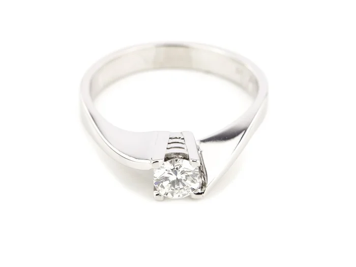 Fancy Solitaire Diamond Ring