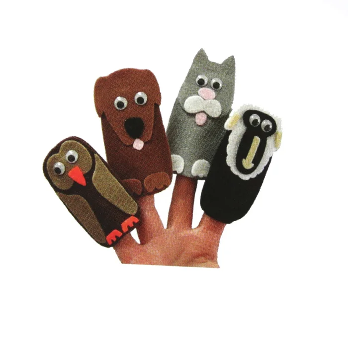 Felt Finger Puppet Kits – packs of 30