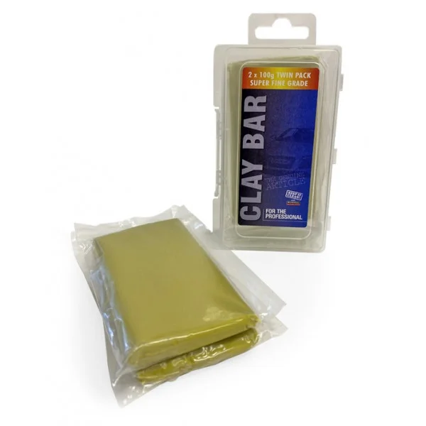 FINE GRADE CLAY BAR 100G TWIN PACK (2X100G)