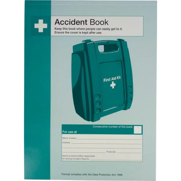 First Aid Accident Book – A4