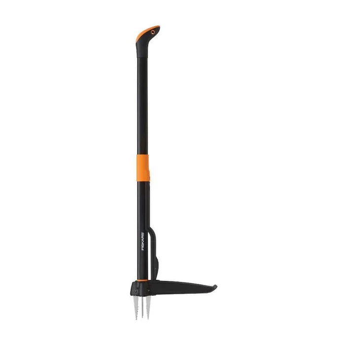 Fiskars 339950-1001 34in Stand up 4 Claw Garden Weeder