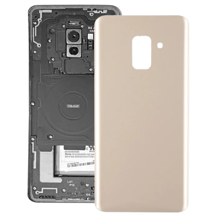 For Galaxy A8+ (2018) / A730 Back Cover (Gold)