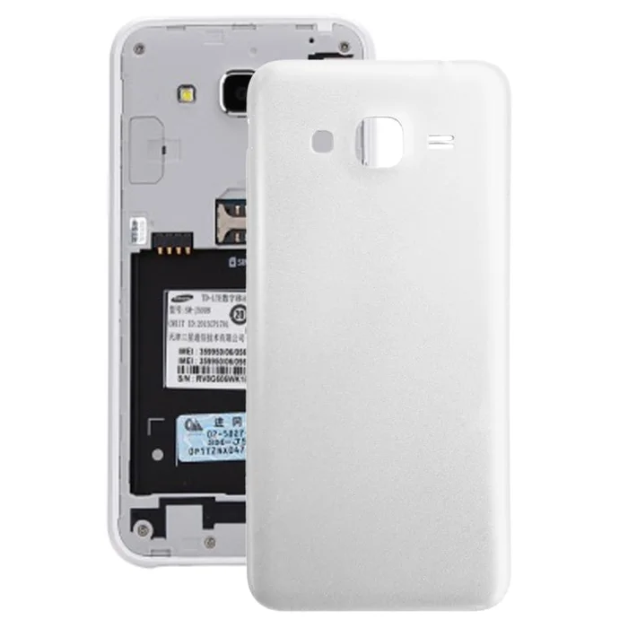 For Galaxy J3 (2016) / J320FN / J320F / J320G / J320M / J320A / J320V / J320P Back Cover (White)