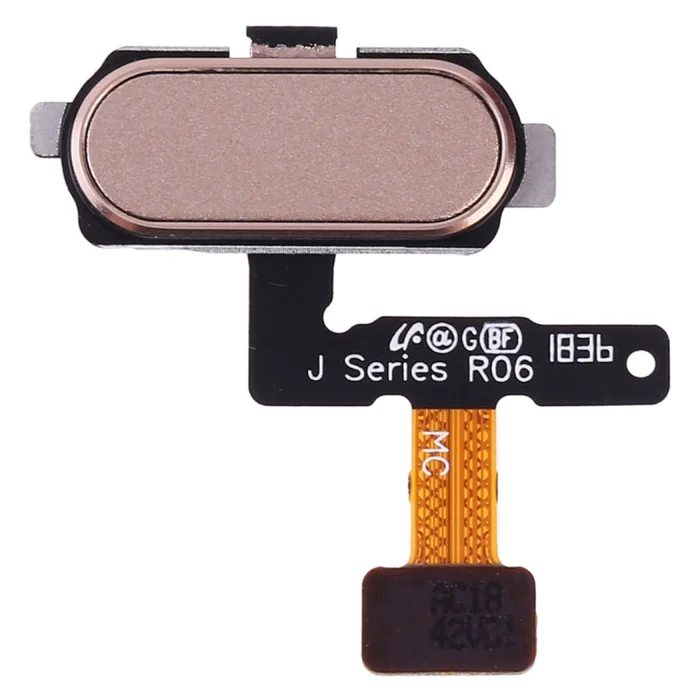 For Galaxy J7 (2017) SM-J730F/DS SM-J730/DS Fingerprint Sensor Flex Cable(Gold)