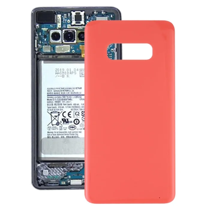For Galaxy S10e SM-G970F/DS, SM-G970U, SM-G970W Battery Back Cover (Pink)
