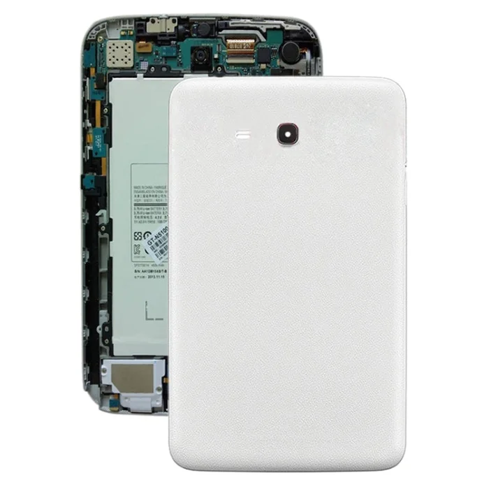 For Galaxy Tab 3 V T116 Battery Back Cover (White)