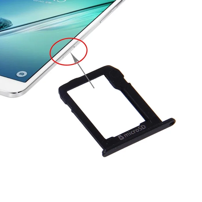 For Galaxy Tab S2 8.0 / T715 Micro SD Card Tray (Black)