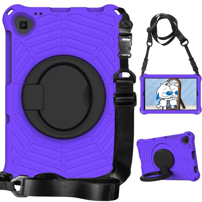 For Lenovo M10 FHD Plus / 2nd Gen 10.3 / TB-X606 TB-X306X Spider King Silicone Protective Tablet Case(Purple)