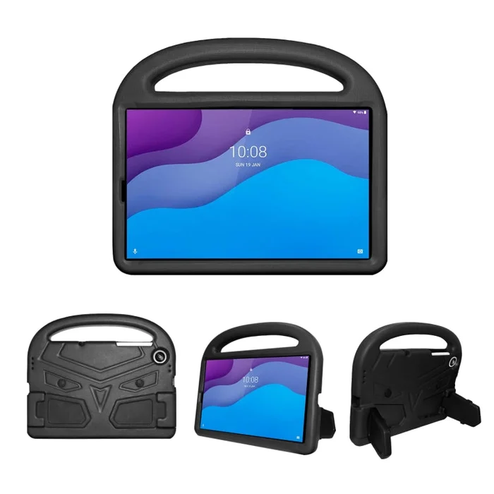 For Lenovo TB-X306F / TB-X306X Sparrow Style Kickstand Shockproof EVA Tablet Case(Black)