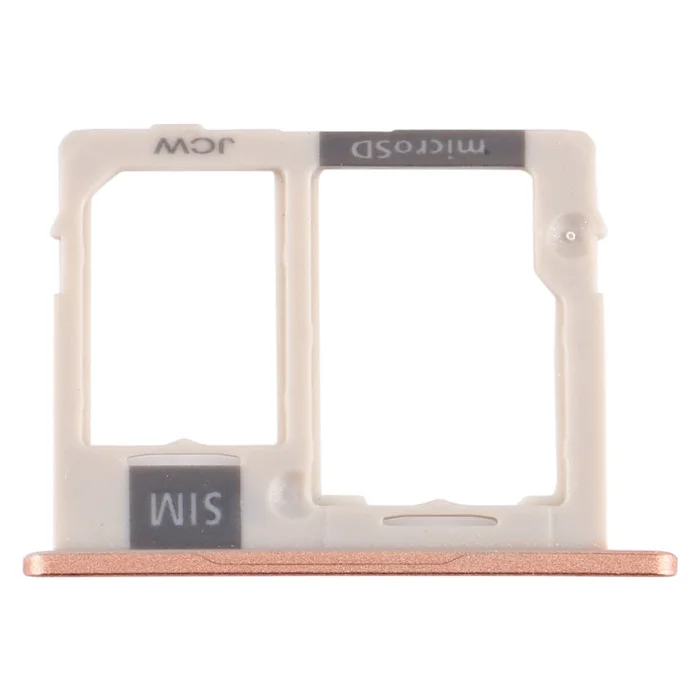 For Samsung Galaxy Tab A 10.1 (2019) / SM-T515 SIM Card Tray + Micro SD Card Tray (Gold)