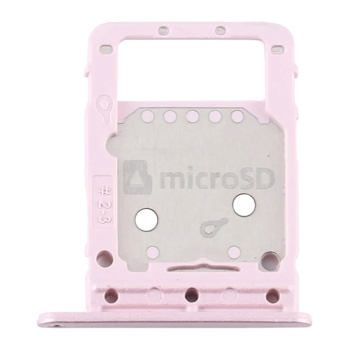 For Samsung Galaxy Tab S6 Lite / SM-P615 SIM Card Tray + Micro SD Card Tray (Pink)