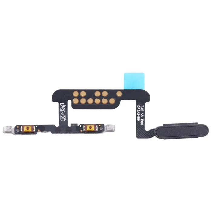 For Samsung Galaxy Tab S8 SM-X700 Original Fingerprint Sensor Flex Cable (Black)