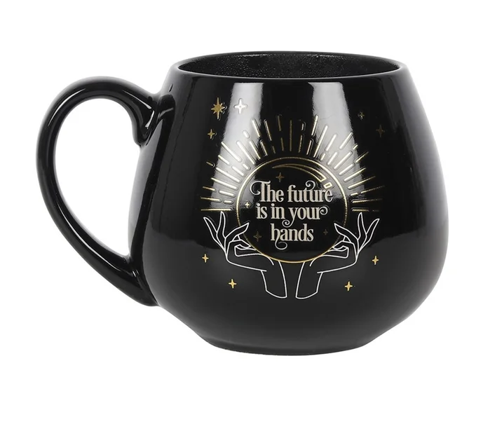 Fortune Teller Colour Changing Mug – Black