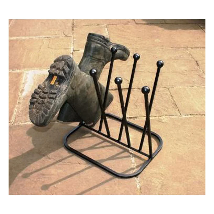 Four Pair Crossover Welly Boot Stand