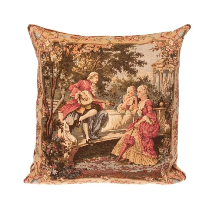 French Decor Rococo Style Pillow Cover