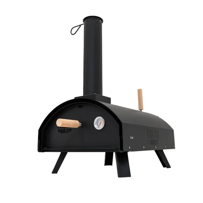 Fresh Grills Classic Outdoor Pizza Oven with Multi-Fuel Capability, Pizza Peel & Stone, 400C Max Temp