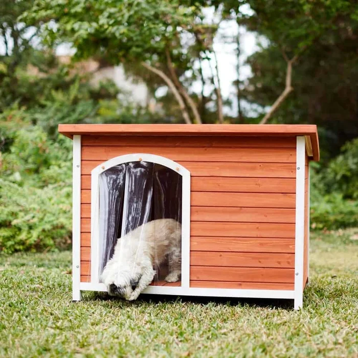 Frisco Craftsman Wooden Outdoor Dog House – Large