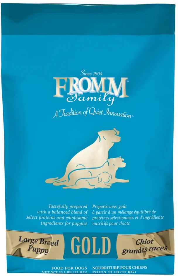 FROMM Gold Large Breed Puppy Formula Dry Dog Food, 30-lb