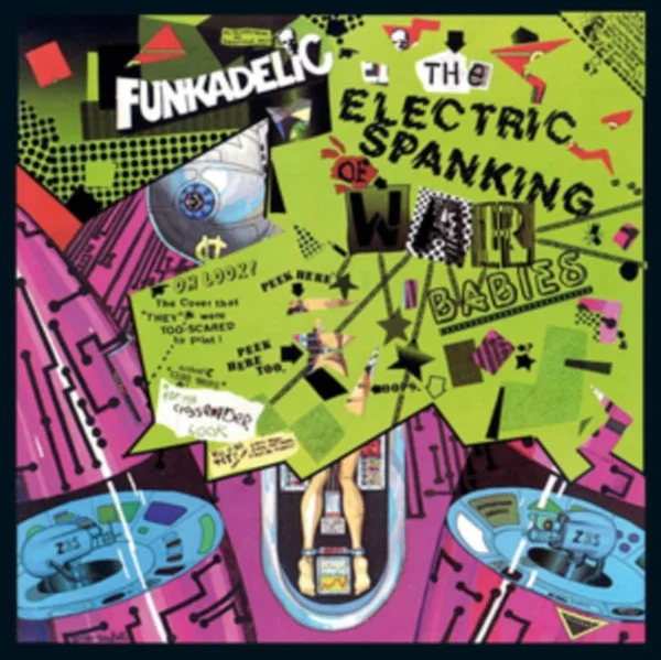Funkadelic LP Vinyl Record – The Electric Spanking Of War Babies (Green Fluorescent Vinyl)