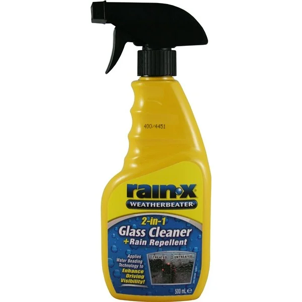 Glass Cleaner & Rain Repellent 2 In 1 – 500ml
