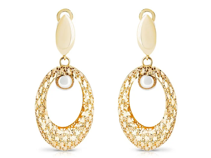 Gold Drop Earrings