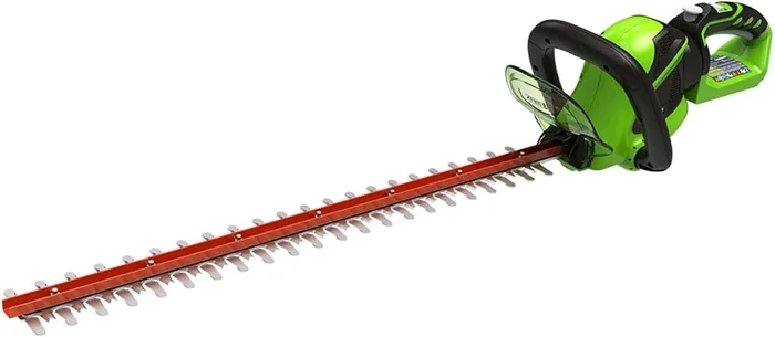 Greenworks 40V 24″ Cordless Hedge Trimmer, Tool Only