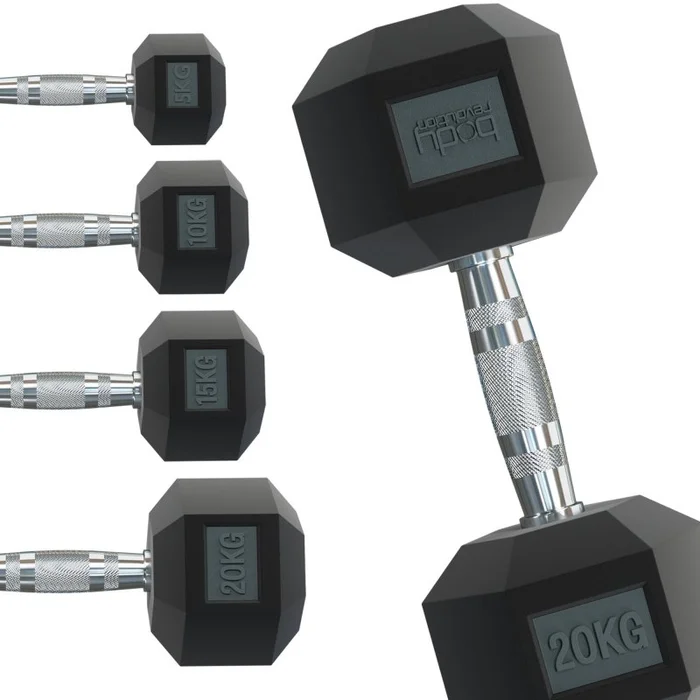Hex Dumbbells 15kg pair
