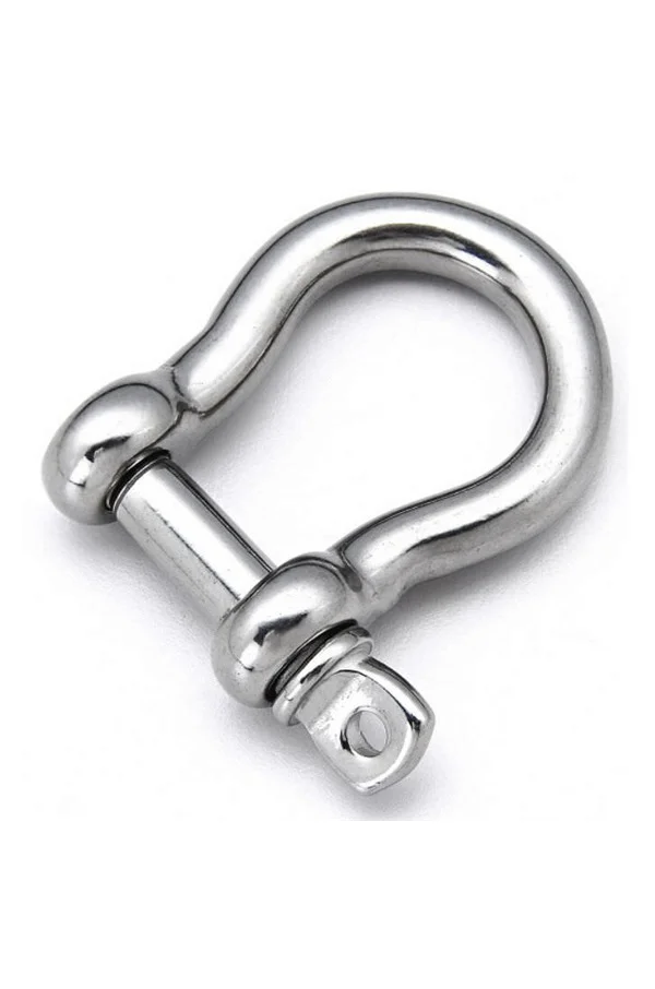 High Tensile 1.5ton Stainless Steel Bow Shackle