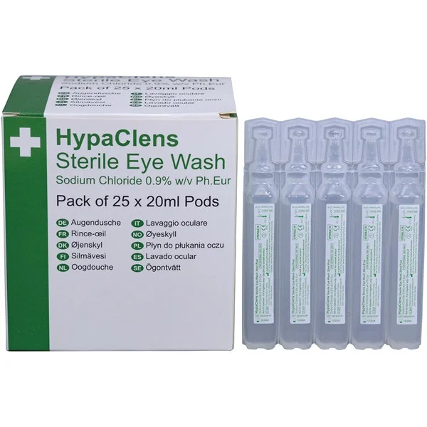 HypaClens Sterile Eye Wash Pods