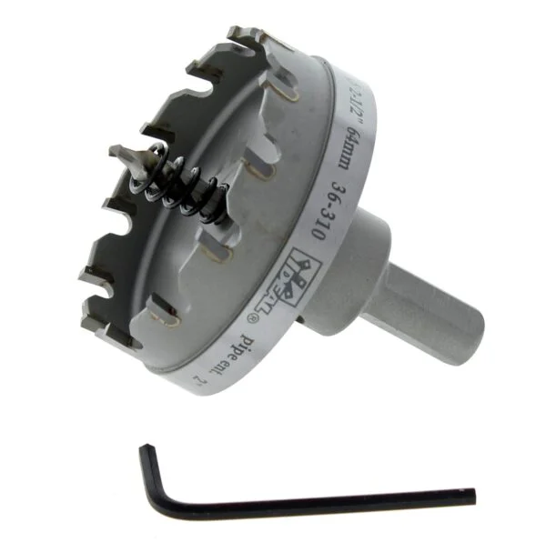 IDEAL 2-1/2-in Carbide-Tipped Arbored Hole Saw