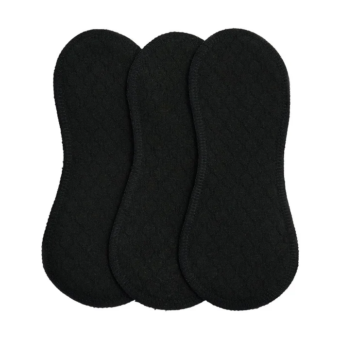Imse Mini Black Workout Period Pads – 3 Pack