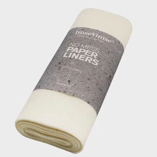 Imse Vimse Biodegradable Paper Liners – 100