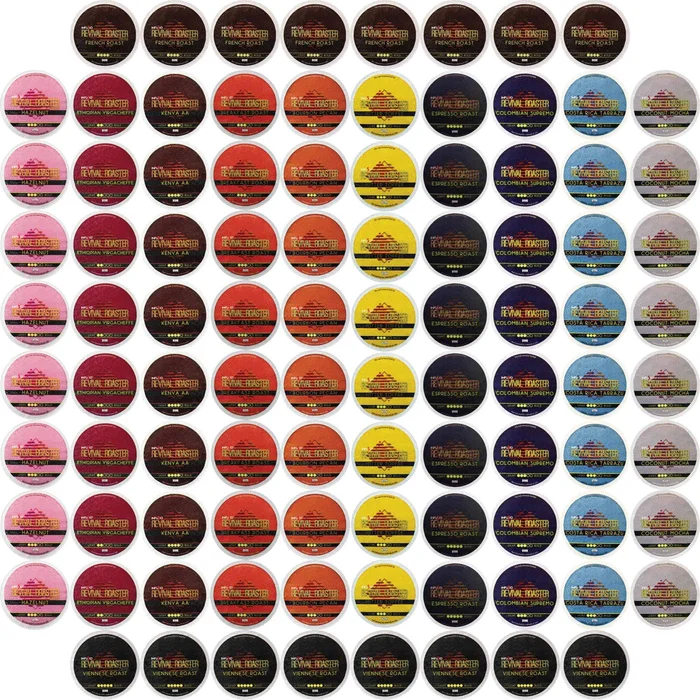 InfuSio 96 Count Coffee Variety Pack (12 amazing blends), Single Serve Coffee Pods for Keurig K Cup Brewers