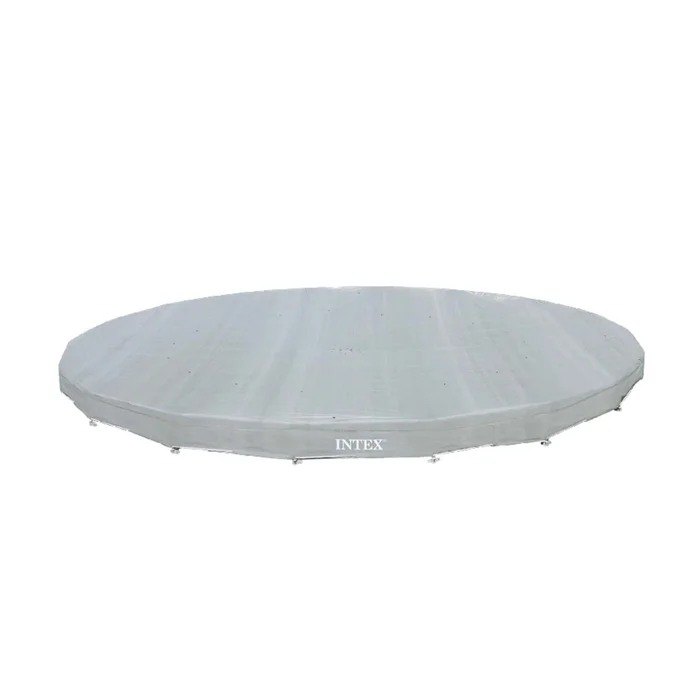 Intex 18-ft x 18-ft Polyethylene Leaf and Debris Round Pool Cover