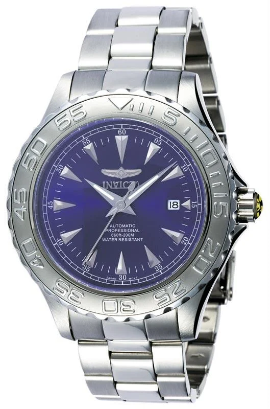 Invicta 2301 Men’s Pro Diver Automatic Blue Dial Stainless Steel Watch