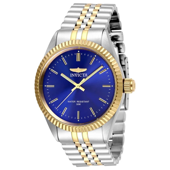 Invicta 29380 Men’s Specialty Blue Dial Two Tone Bracelet Watch