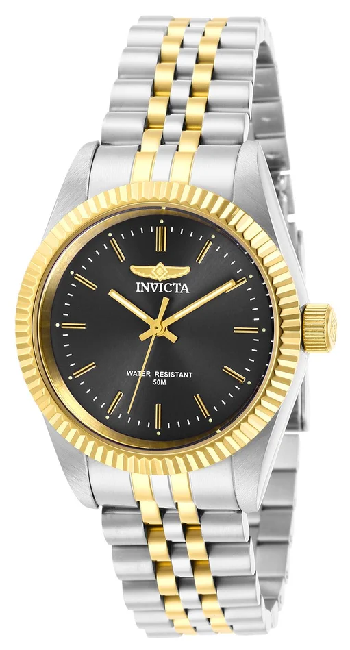 Invicta 29400 Women’s Specialty Charcoal Dial TT Bracelet Watch