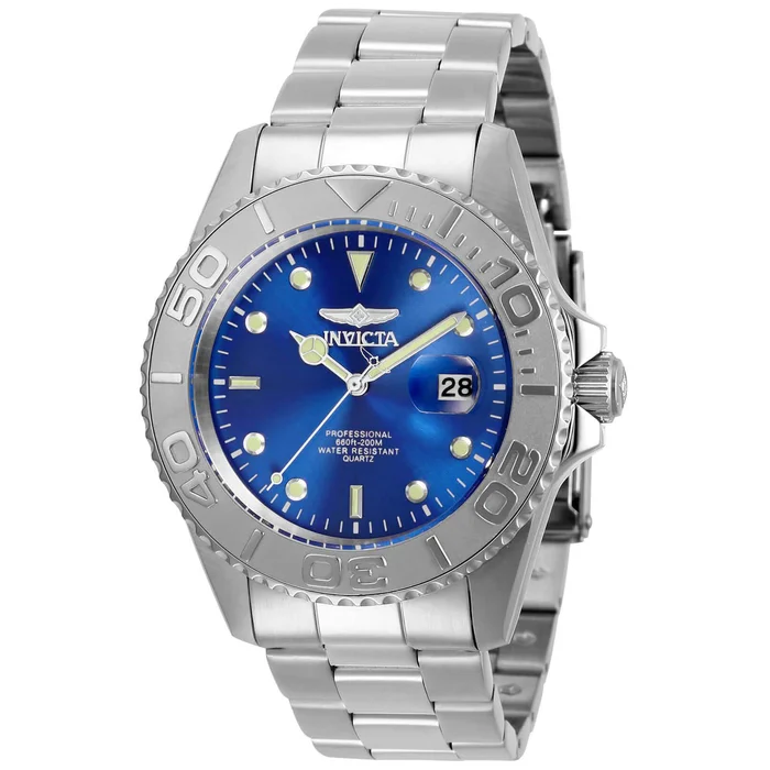 Invicta 29945 Men’s Pro Diver Blue Dial Bracelet Quartz Watch