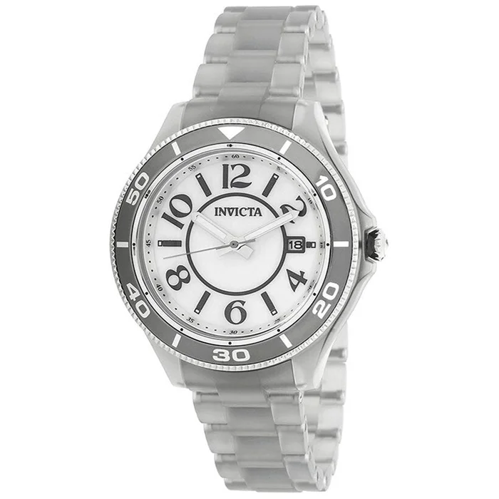 Invicta 30356 Women’s Anatomic MOP Dial Grey Bracelet Watch