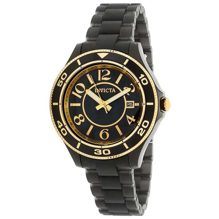 Invicta 30363 Women’s Anatomic Black Case Bracelet Quartz Watch
