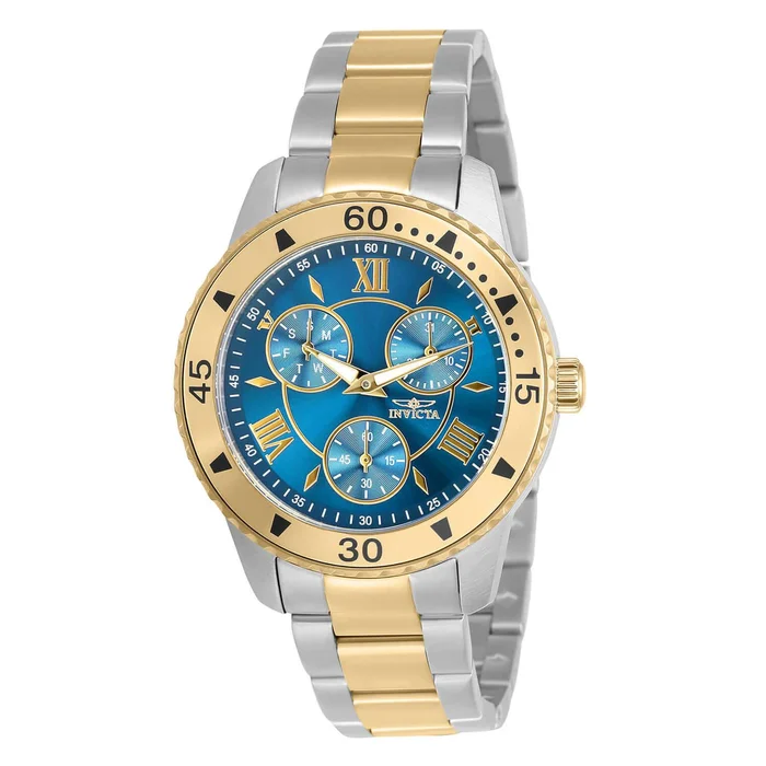 Invicta 30735 Women’s Angel Blue Dial Two Tone Bracelet Watch