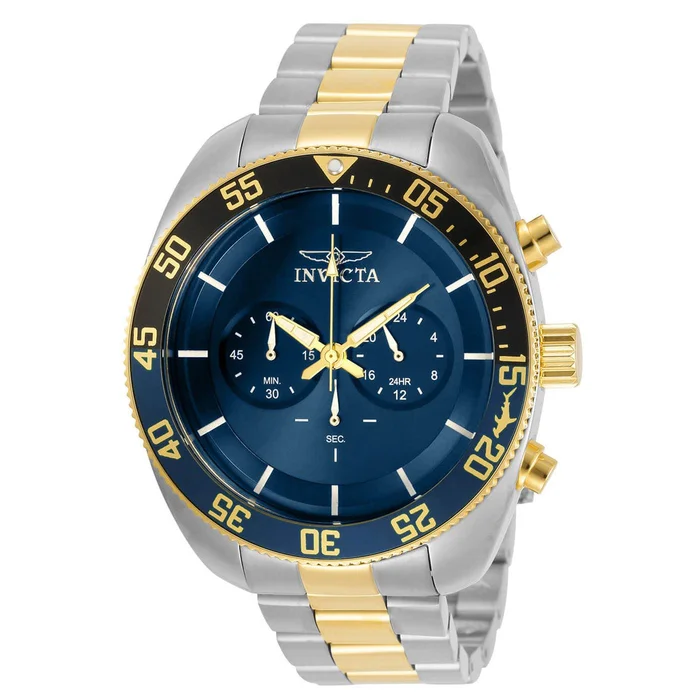 Invicta 30800 Men’s Pro Diver Quartz Chronograph Blue Dial Watch