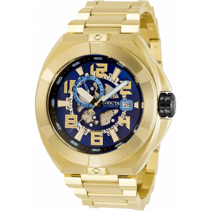 Invicta Men’s Automatic Watch – Akula Semi Skeleton Dial Bracelet | 32709