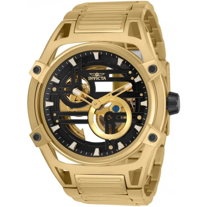 Invicta Men’s Automatic Watch – Akula Yellow Gold Stainless Steel Bracelet | 32356