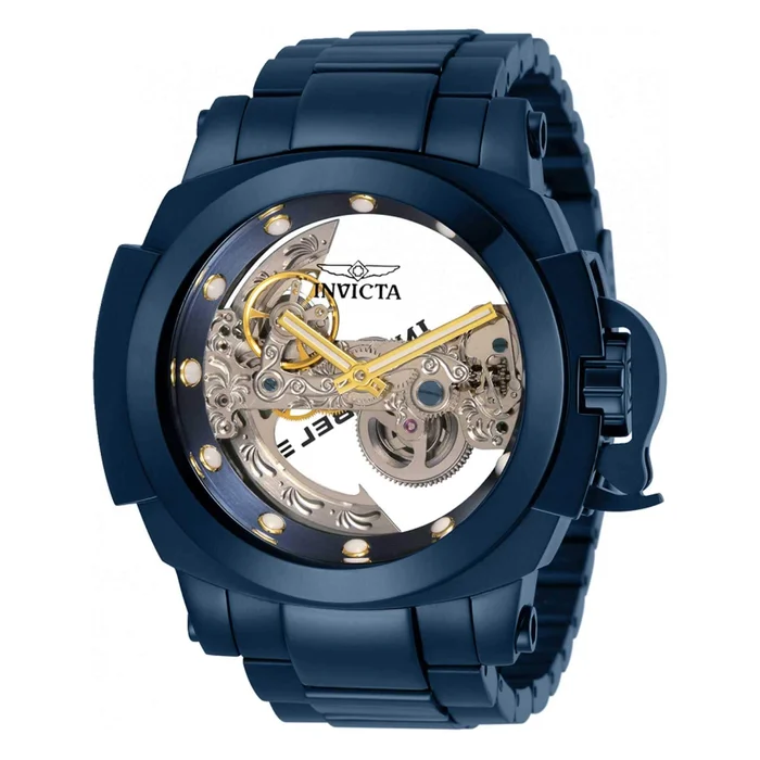 Invicta Men’s Automatic Watch – Coalition Forces Dark Blue Case and Bracelet | 31934