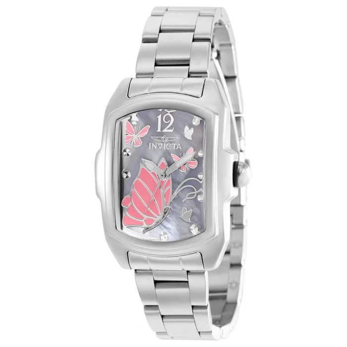 Invicta Women’s Quartz Watch – Lupah Mother of Pearl Butterfly Dial Bracelet | 37142