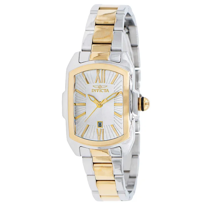 Invicta Women’s Quartz Watch – Lupah Silver Tone Dial Two Tone Steel Bracelet | 39794