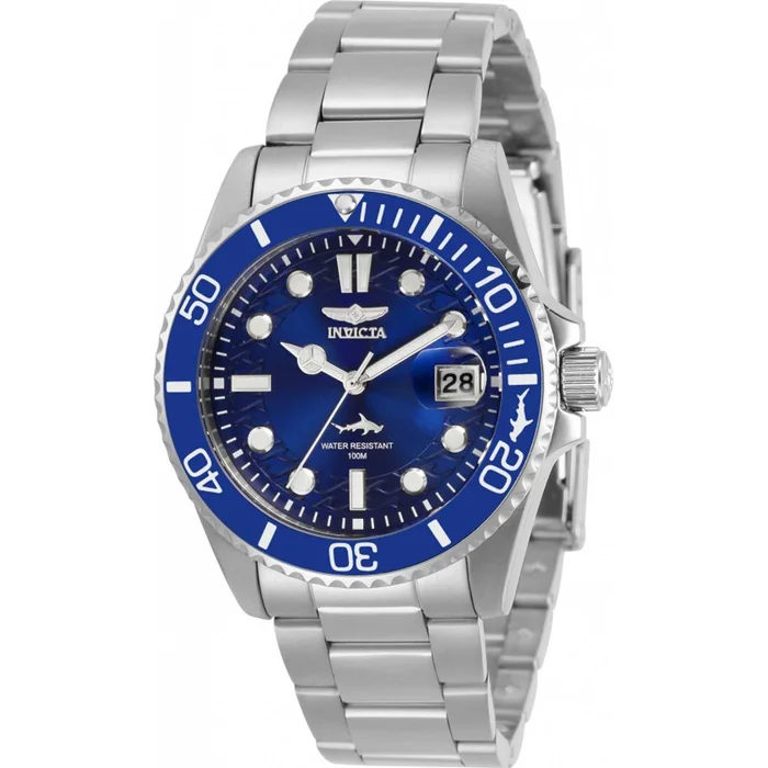 Invicta Women’s Quartz Watch – Pro Diver Blue Dial Stainless Steel Bracelet | 30480