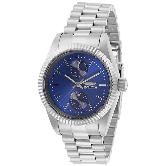 Invicta Women’s Quartz Watch – Specialty Blue Dial Stainless Steel Bracelet | 29438