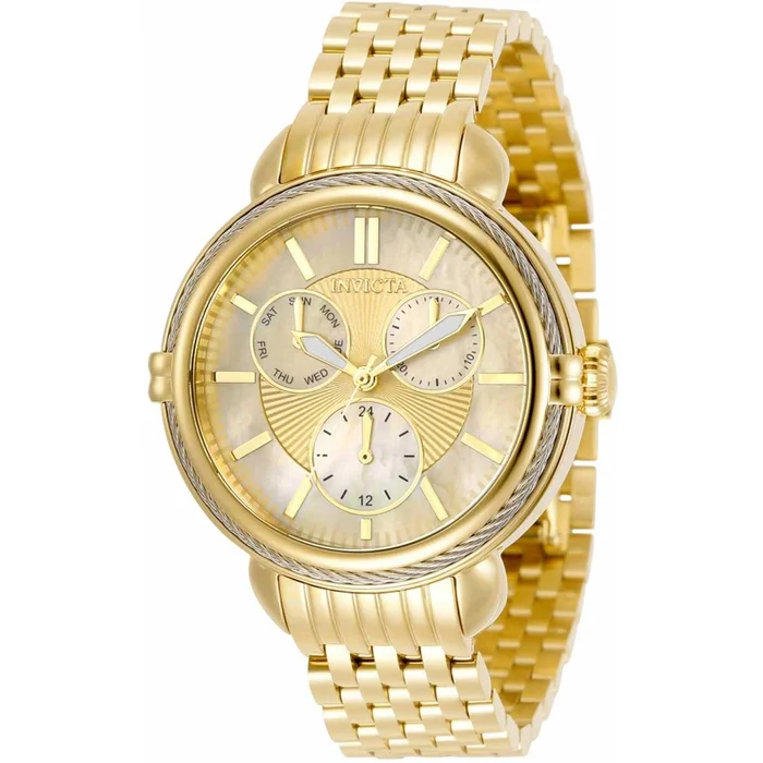 Invicta Women’s Quartz Watch – Wildflower Champagne MOP Dial Bracelet | 30853